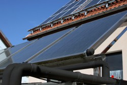 Teplovodni solarni kolektory instalace